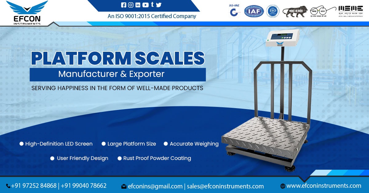 Platform Scale Manufacturer in Rajasthan