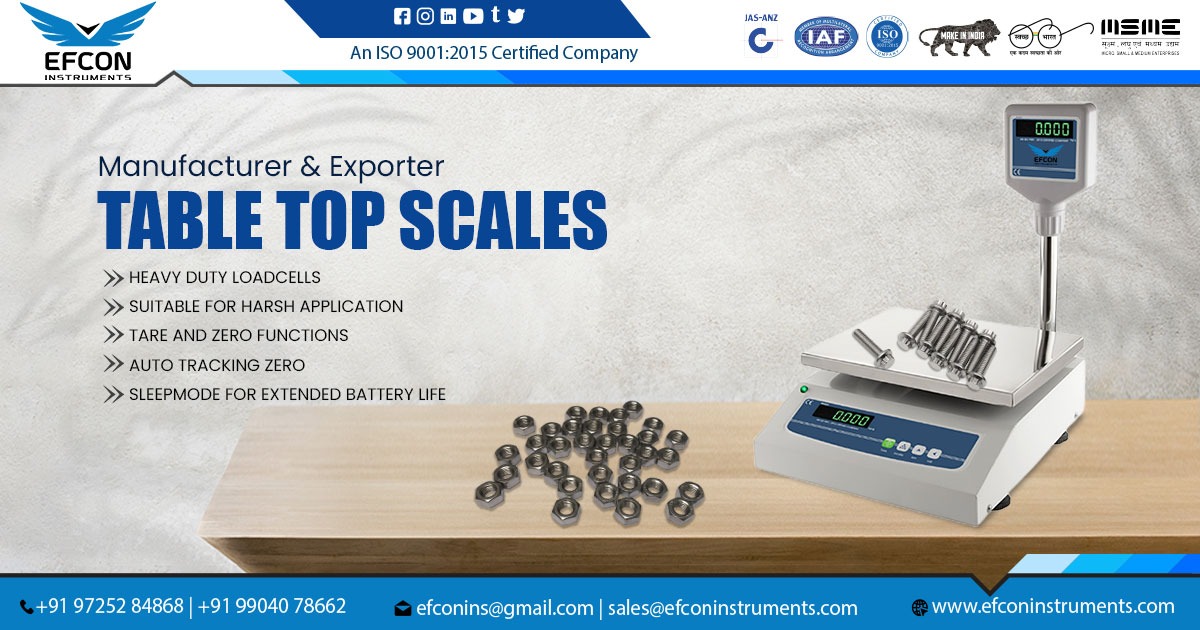 Table Top Scale Manufacturer in Bhutan