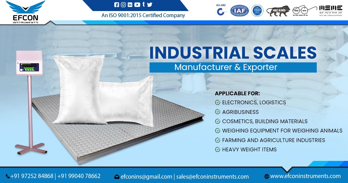 Industrial Scale Manufacturer in Maharashtra