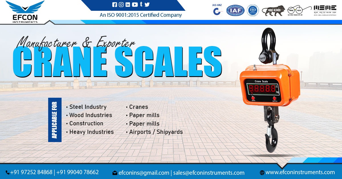 Crane Scale Supplier in Rajasthan