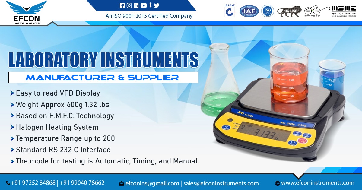 Supplier of Laboratory Instruments in Rajasthan