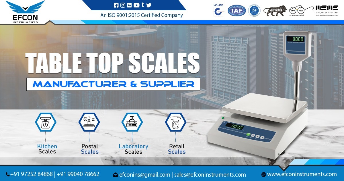Supplier of Table Top Scale in Maharashtra