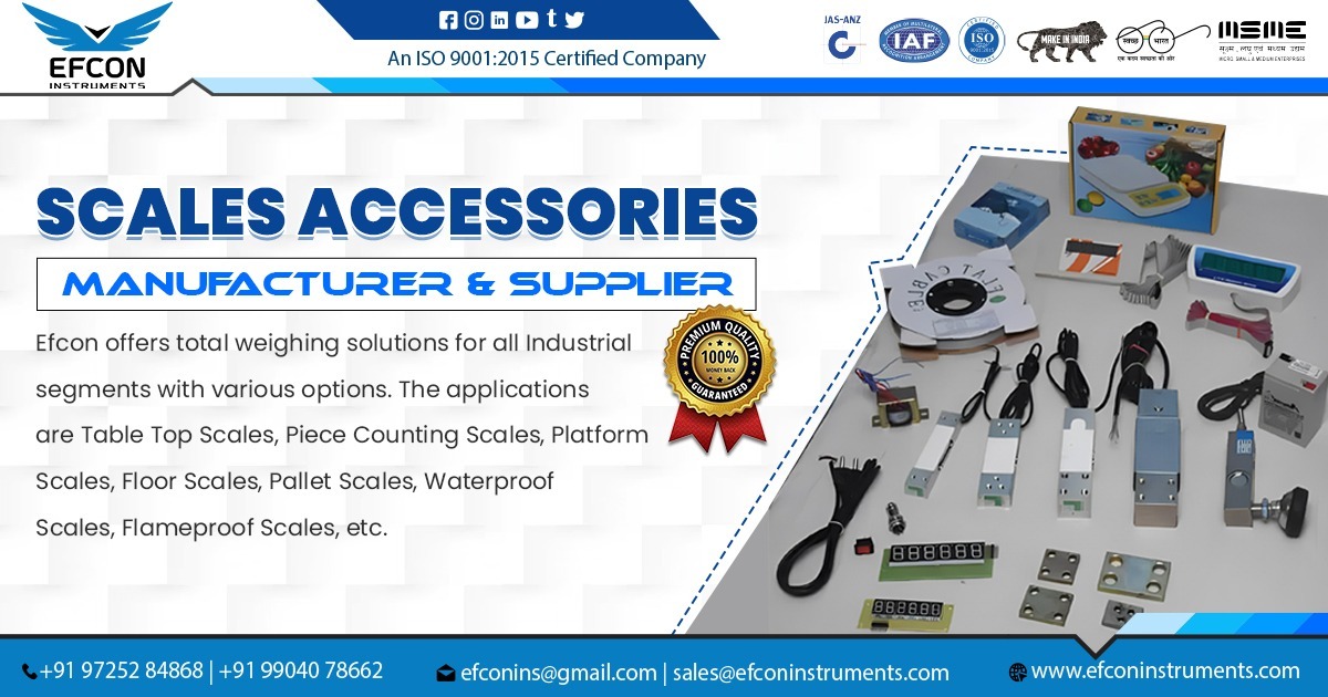 Supplier of Scale Accessories in Gujarat