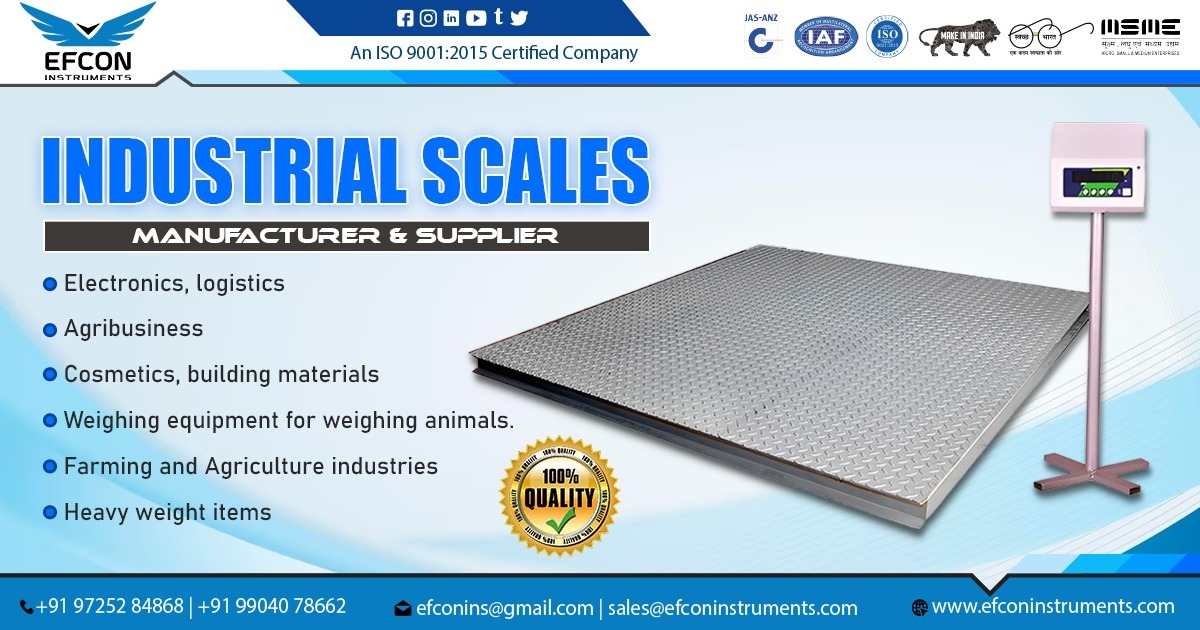 Supplier of Industrial Scale in Uttar Pradesh