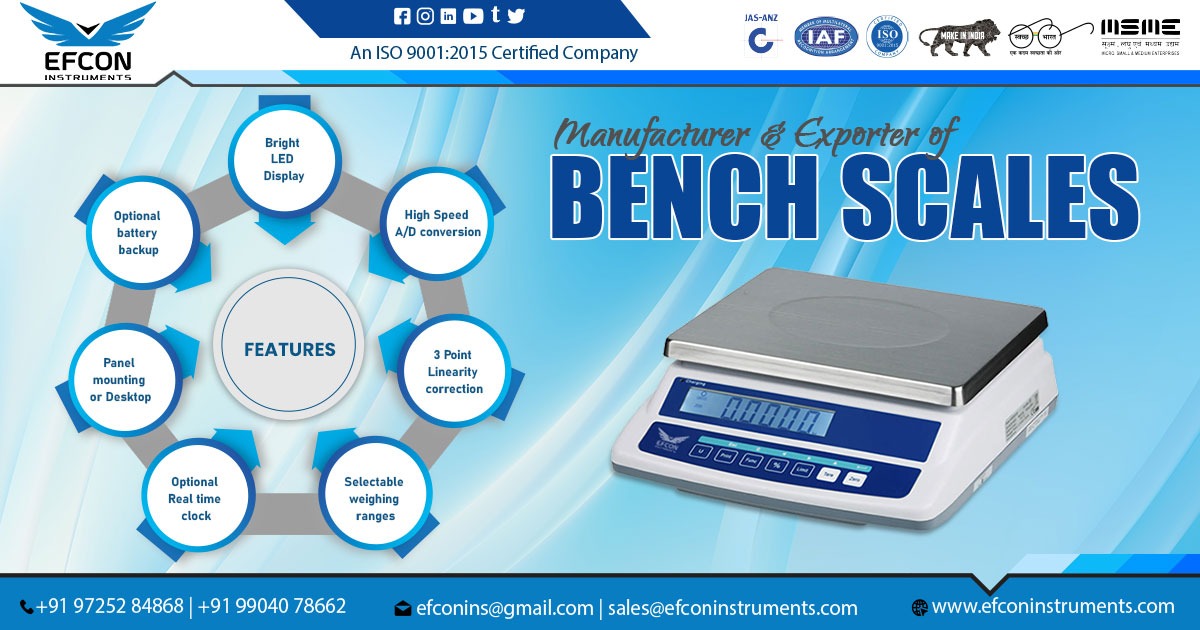 Supplier of Bench Scale in Karnataka