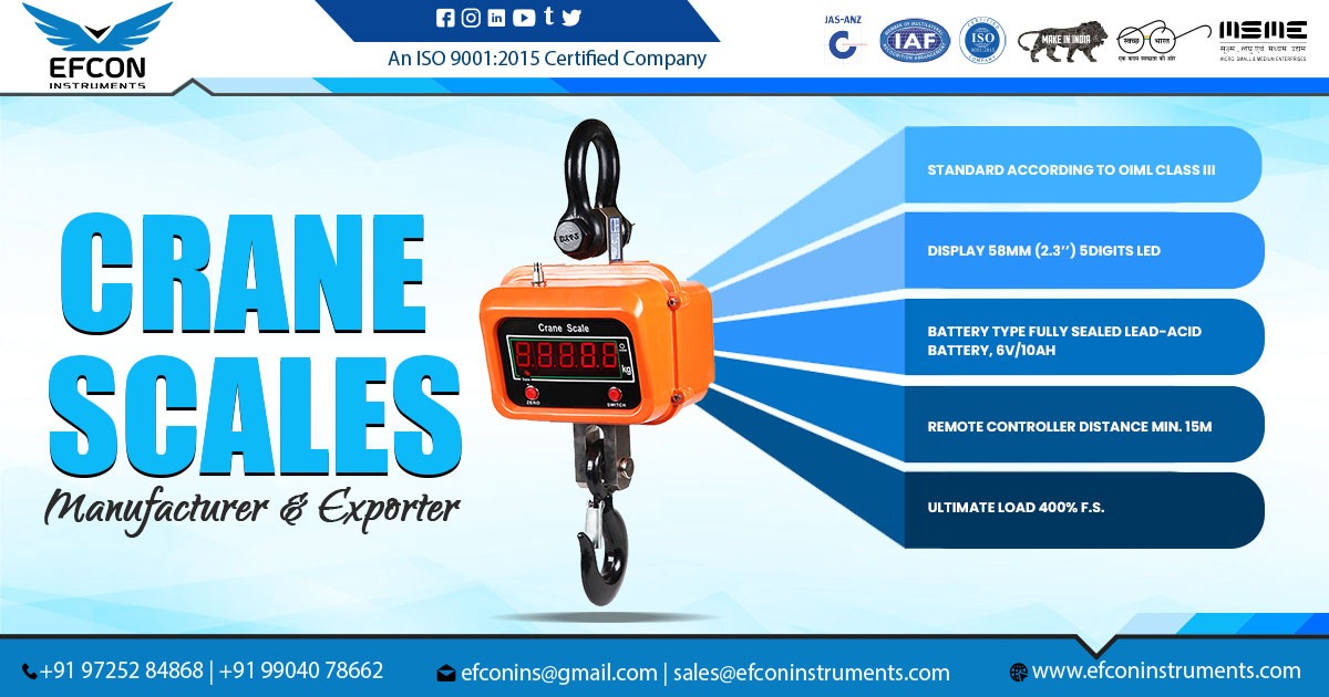 Supplier of Crane Scale Uttar Pradesh