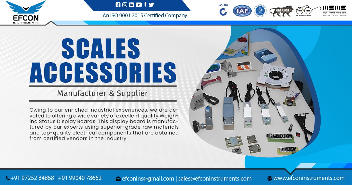 Top Supplier of Scale Accessories in Rajasthan