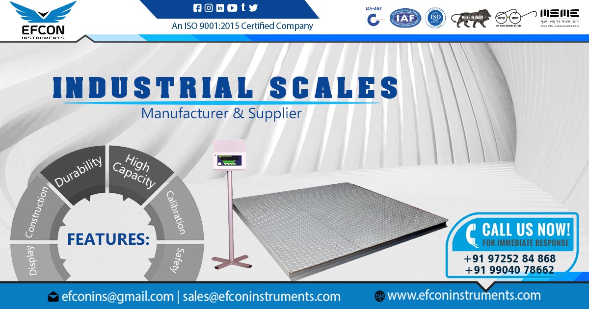 Supplier of Industrial Scale in Andhra Pradesh