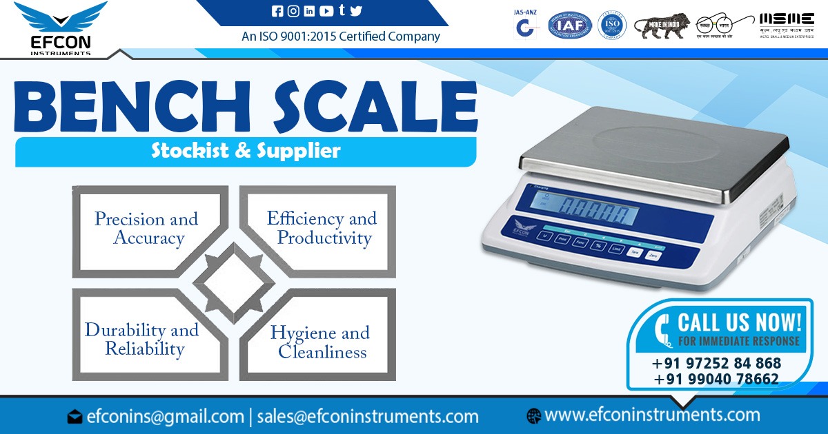 Supplier of Bench Scale in Chhattisgarh