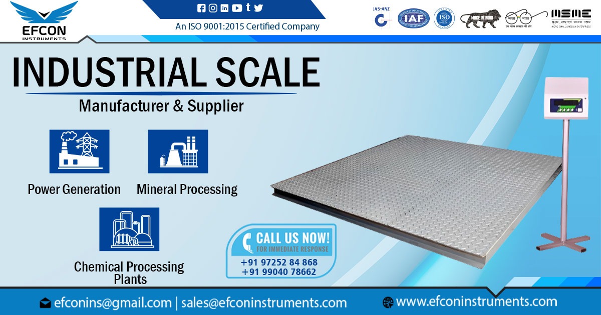 Supplier of Industrial Scale in Madhya Pradesh