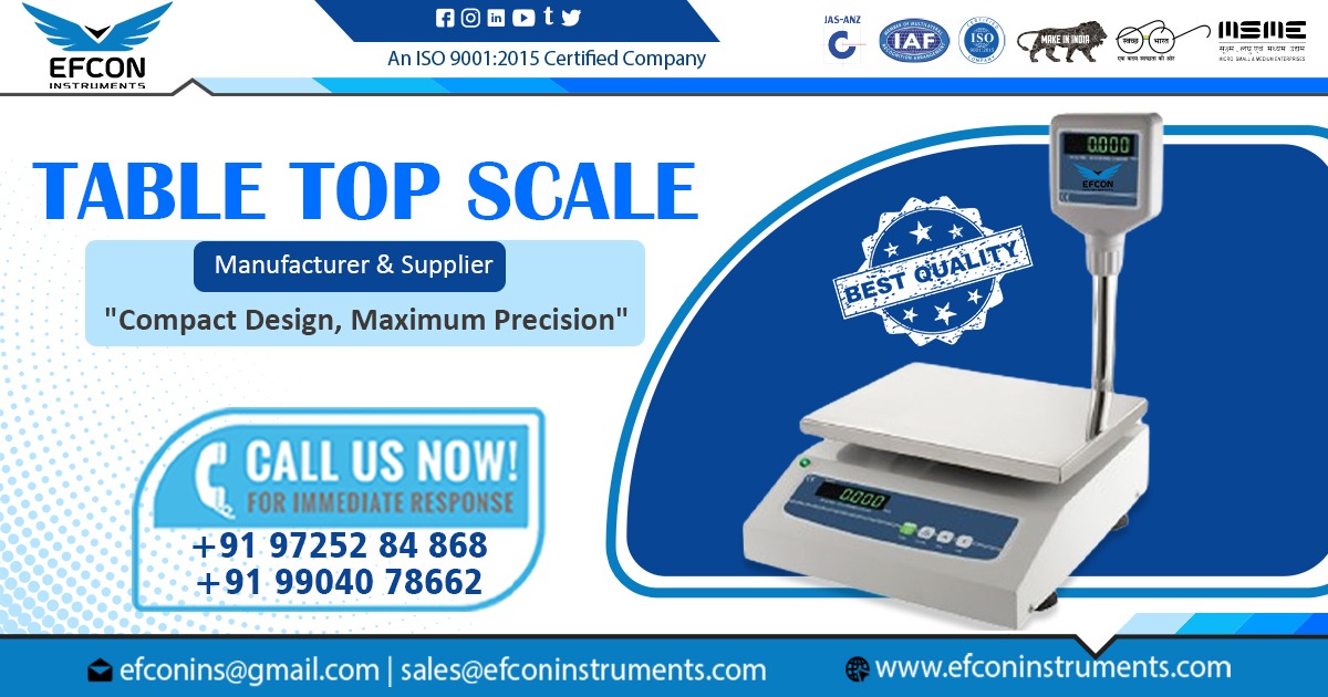 Table Top Scale in Madhya Pradesh