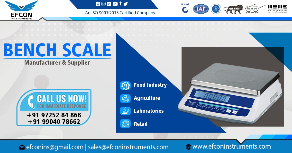 Supplier of Bench Scale in Maharashtra