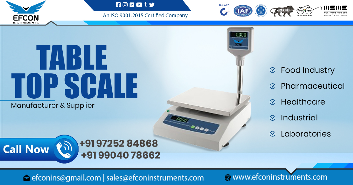 Table Top Scale Supplier In Kerala