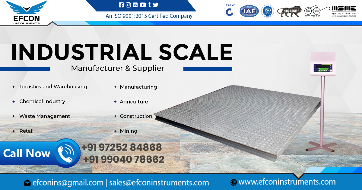 Supplier of Industrial Scale in Rajasthan