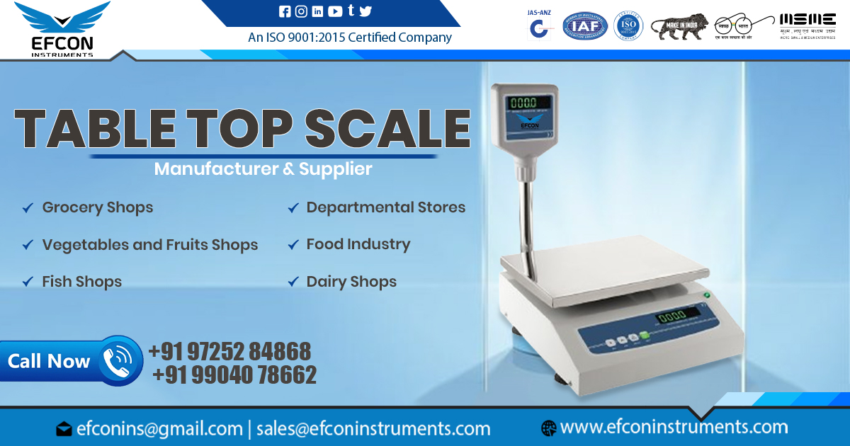 Supplier of Table Top Scale in Telangana