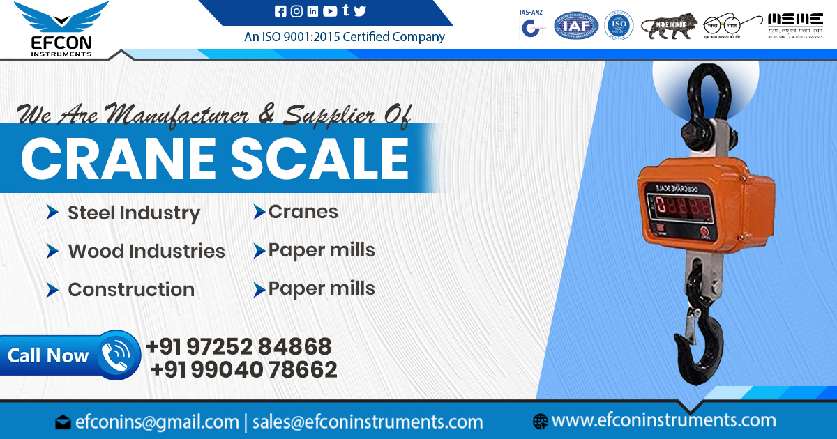 Supplier of Crane Scale in Jharkhand