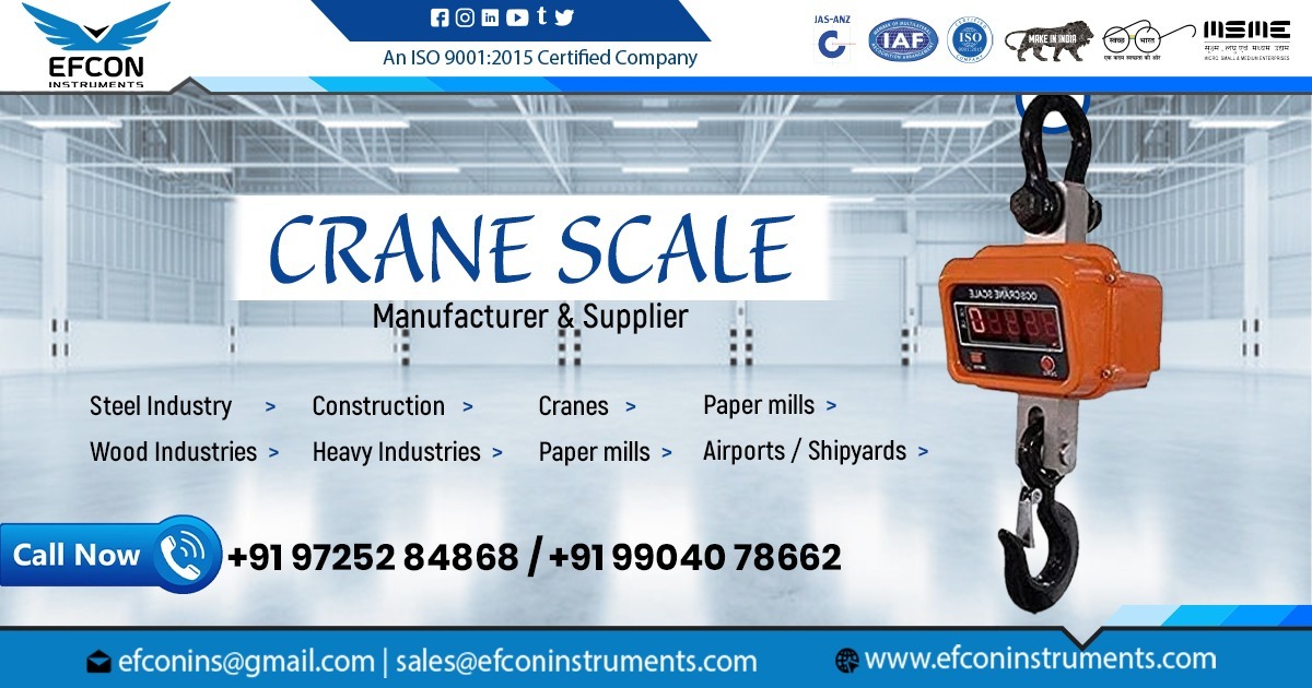 Supplier of Crane Scale in Tamil Nadu