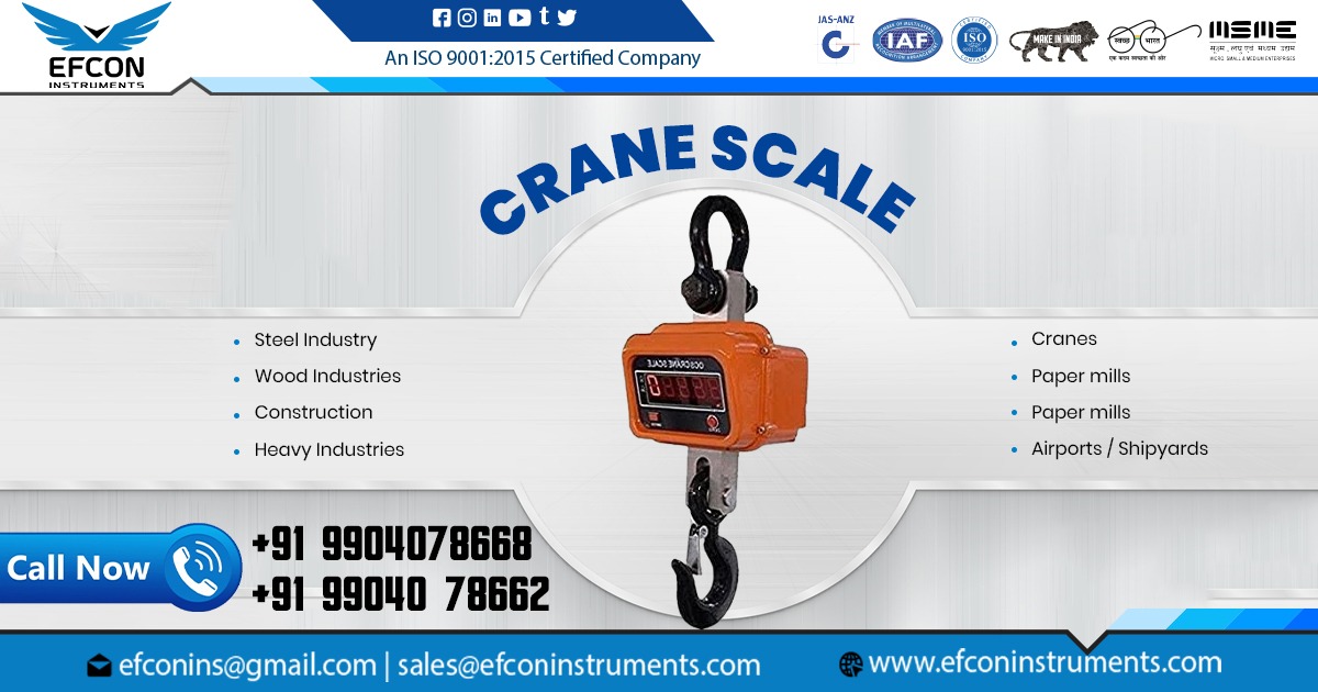 Crane Scale Supplier in Uttar Pradesh