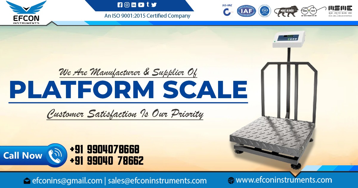 Platform Scale Supplier in Haryana