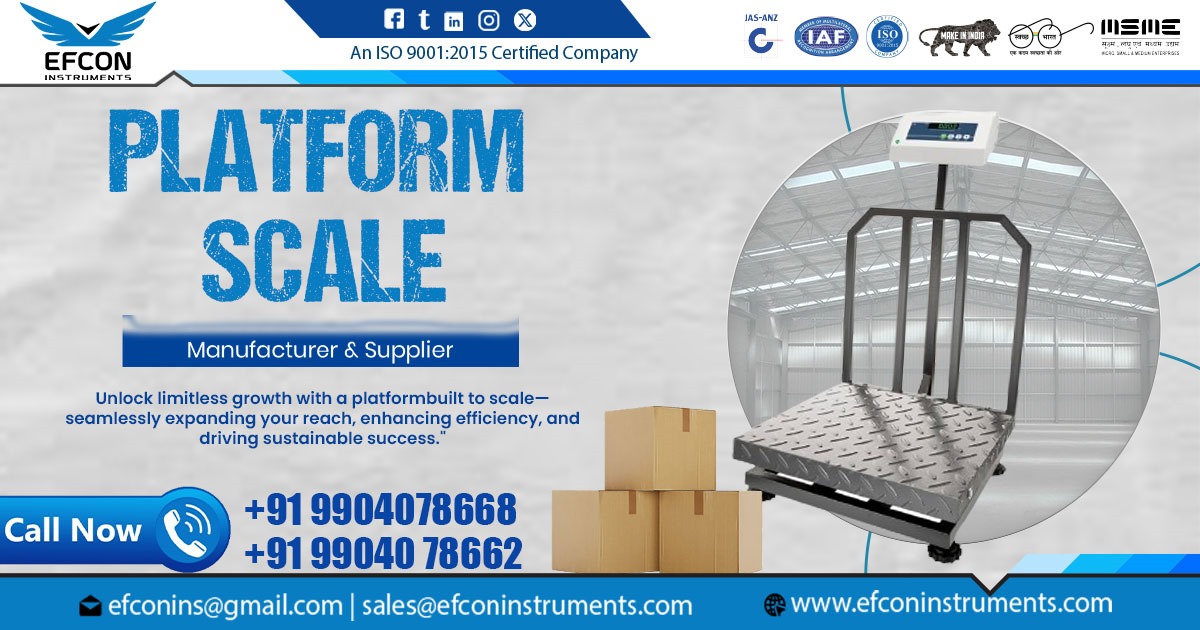 Platform Scale Supplier in Karnataka