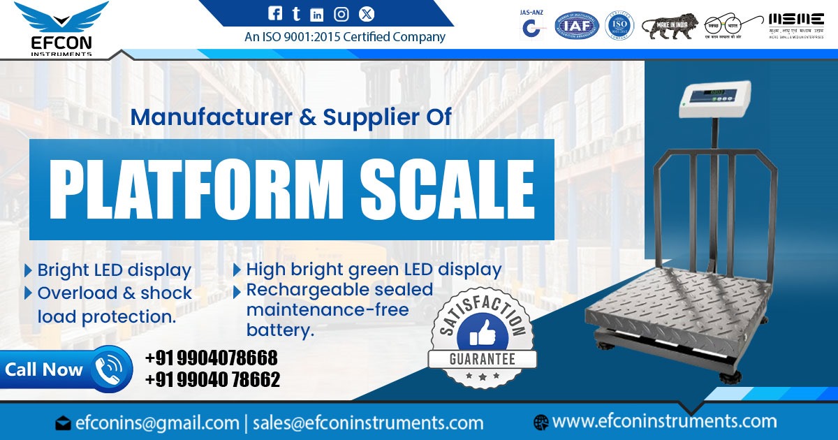 Supplier of Platform Scale in Madhya Pradesh