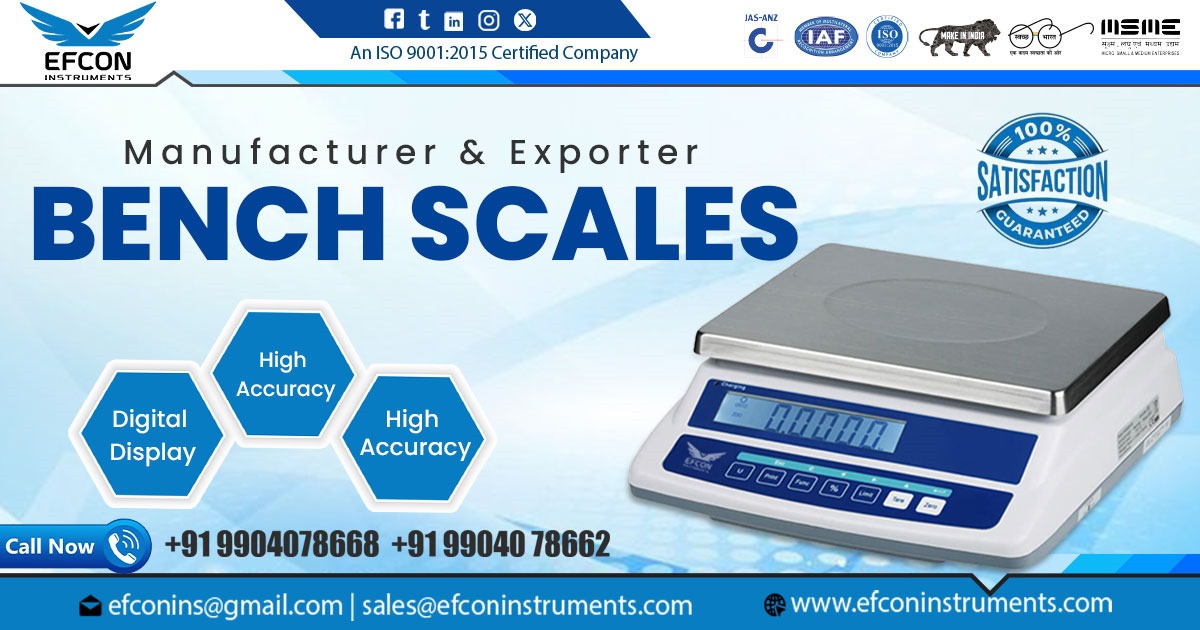 Bench Scales Supplier in Uttar Pradesh